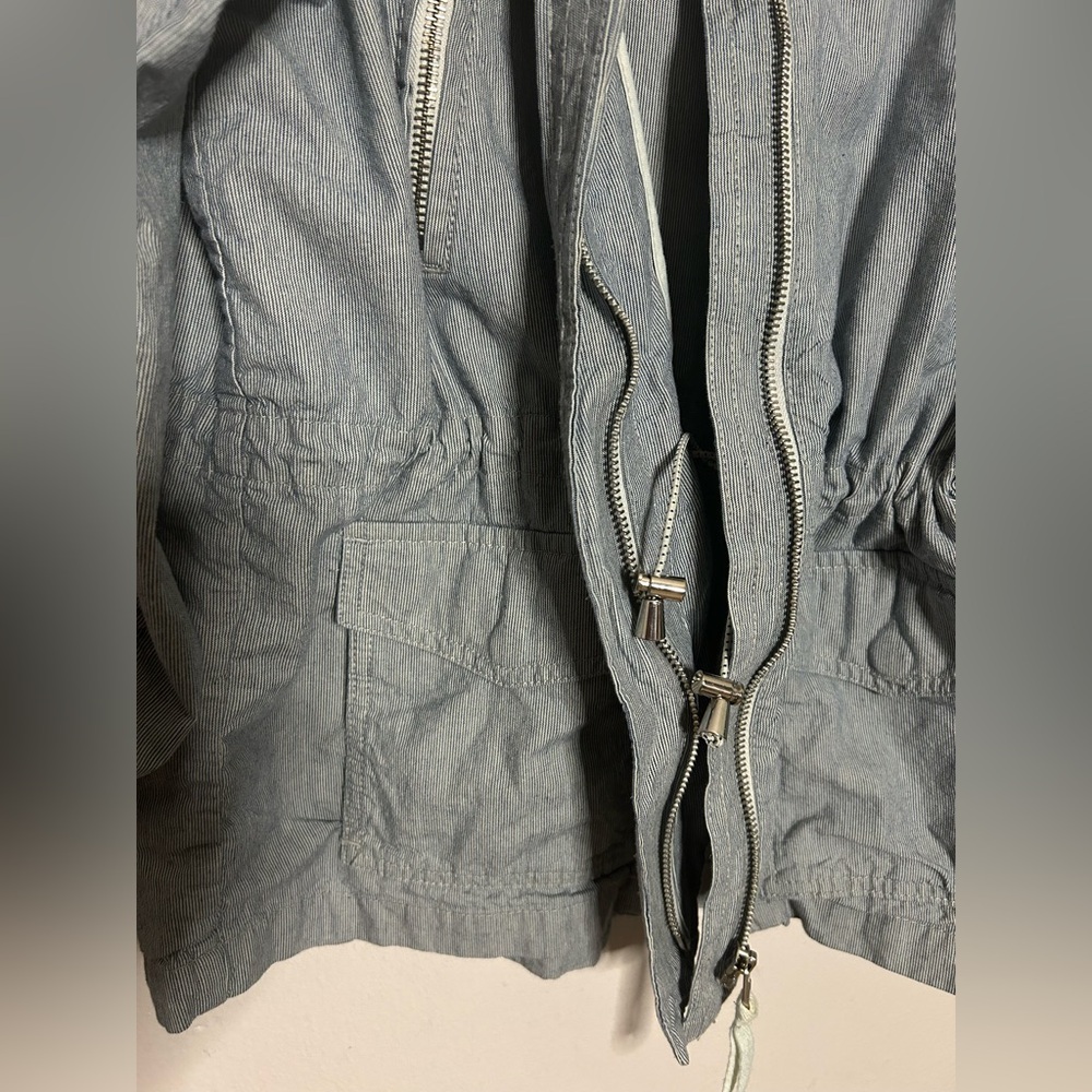 Label of Graded Goods by H&M Women’s Utility Jacket Casual Fit Size 4 Cotton - Picture 2 of 10